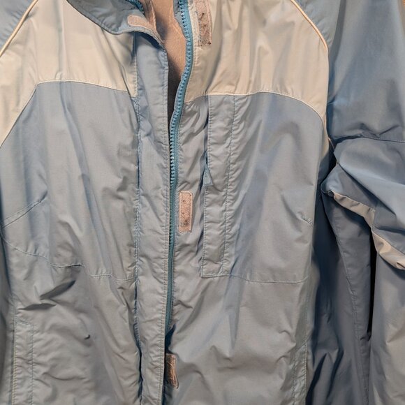 Columbia Sky Blue/White Outdoor Jacket Size Med - Picture 6 of 15